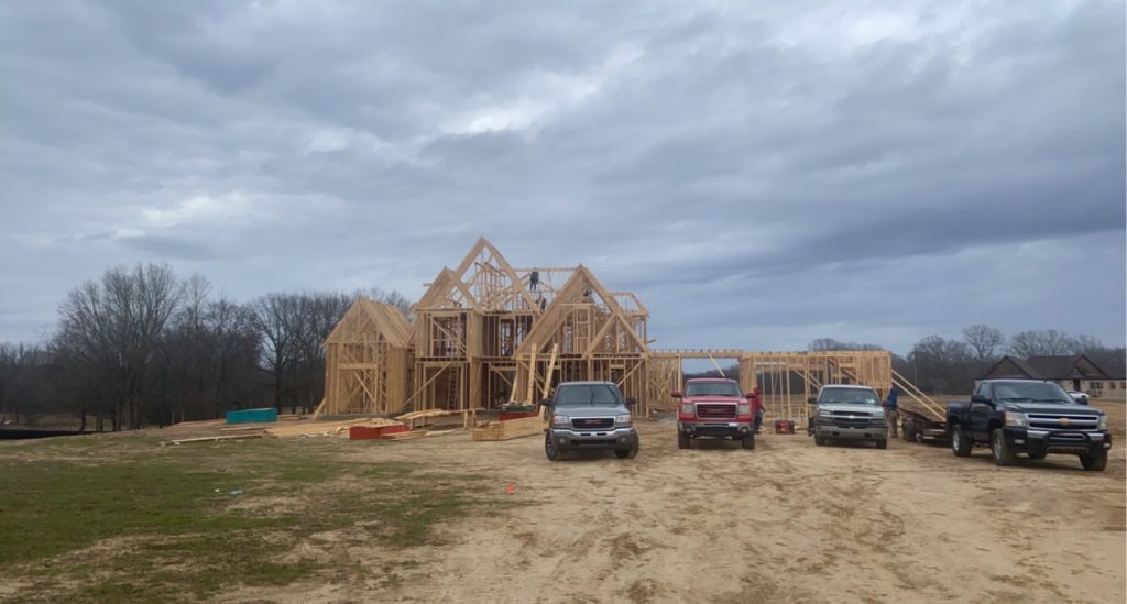 Home Under Construction